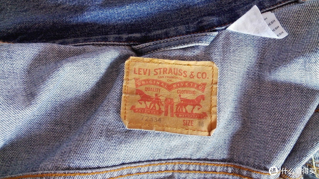 应季中亚购入 Levi's 李维斯 72334-130 水洗牛仔外套