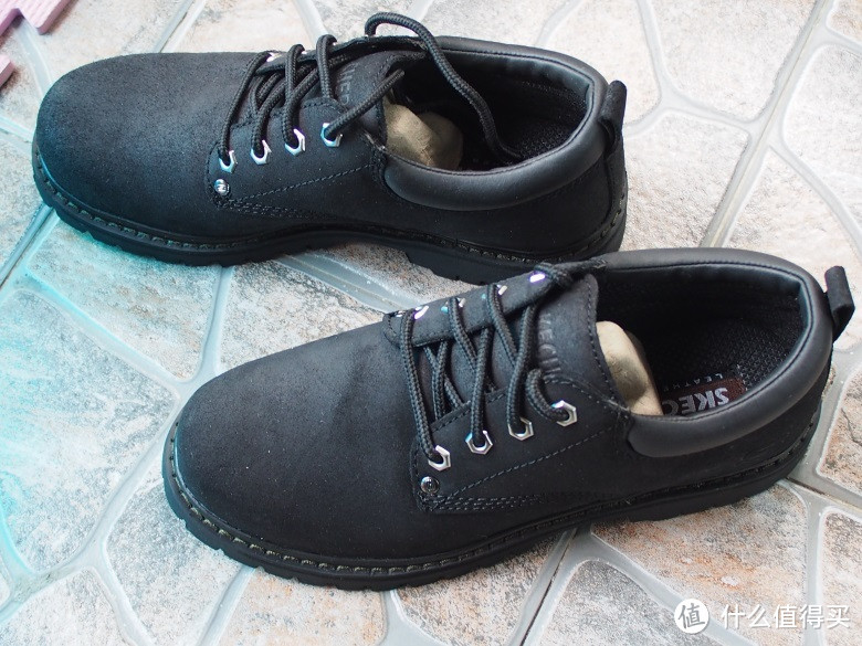 第一双工装鞋：Skechers 斯凯奇 Alley Cat Utility Oxford 男士工装靴