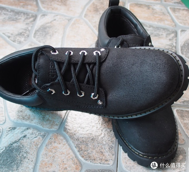 第一双工装鞋：Skechers 斯凯奇 Alley Cat Utility Oxford 男士工装靴
