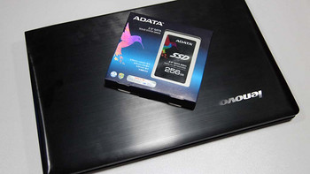 联想 Y510P更换ADATA 威刚 SP920 256G SSD固态硬盘