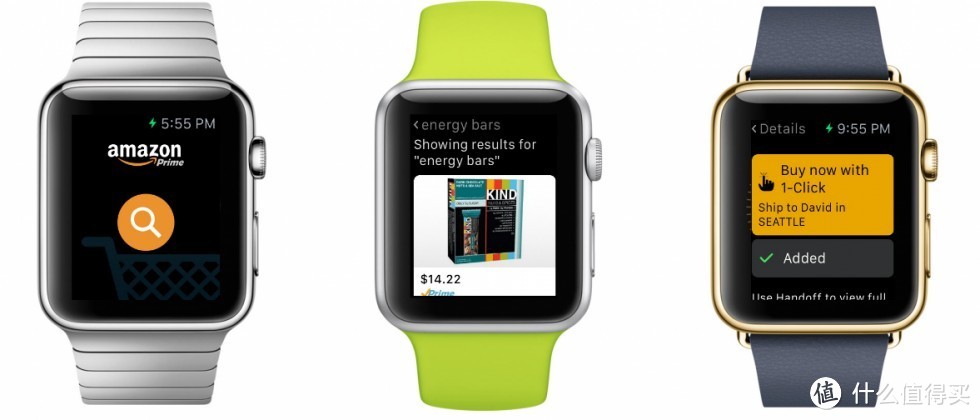 手表上一键下单：Amazon 亚马逊 App 适配 Apple Watch