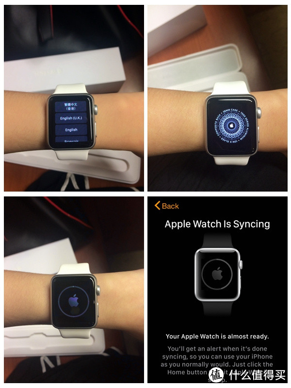Apple Watch 白色运动版开箱及简单体验