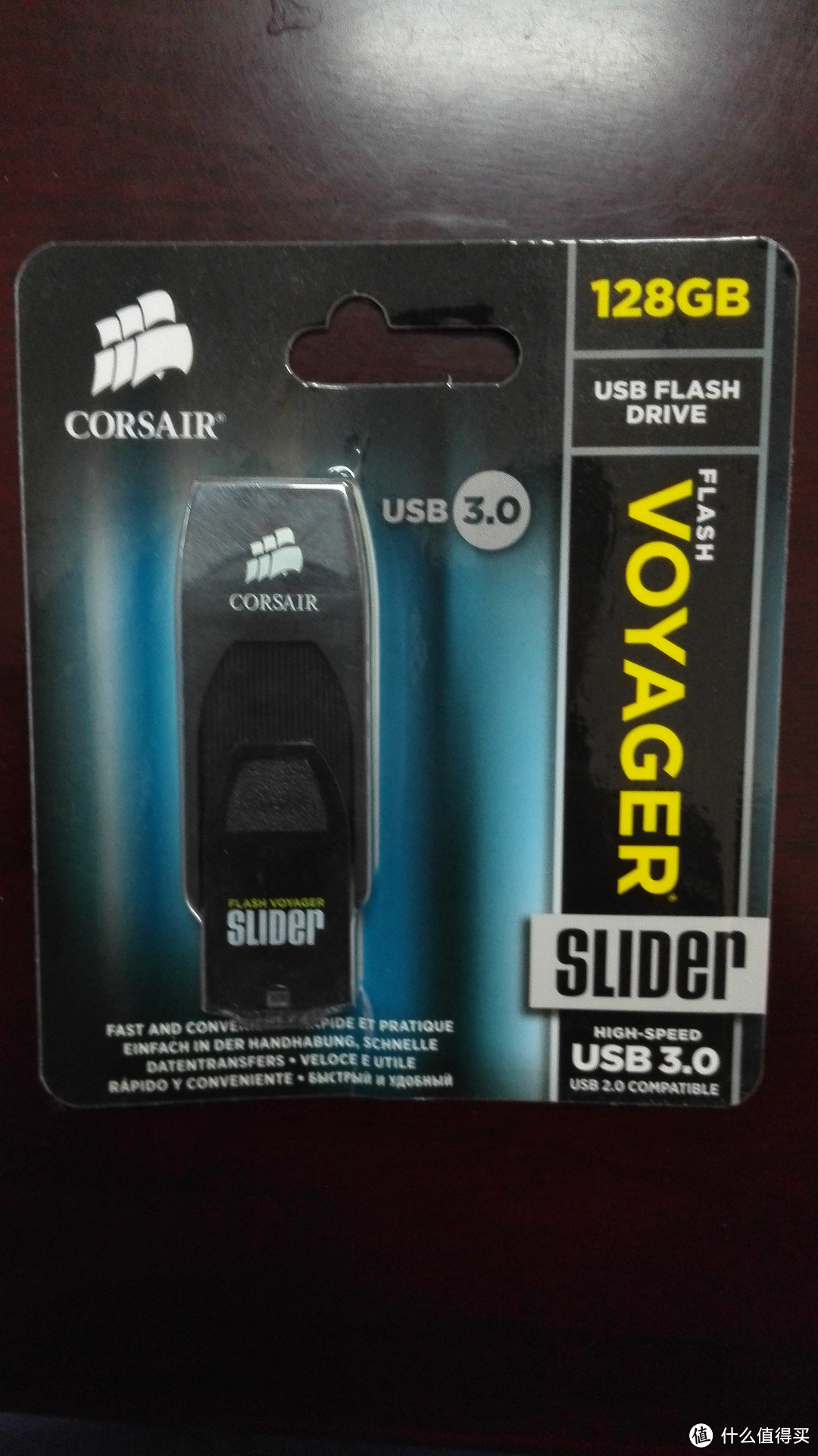 只为B格与大容量的存在：Corsair 海盗船 Flash Voyager Slider 128GB U盘入手记