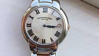 送给外观控媳妇的 RAYMOND WEIL 雷蒙威 5235-S5-01659 石英表