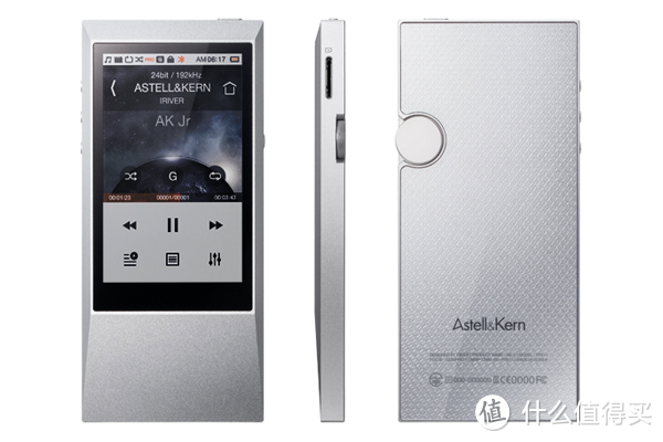 仅厚8.9mm颜值超高：Astell&Kern Jr 音乐播放器 即将上市 定价2999元