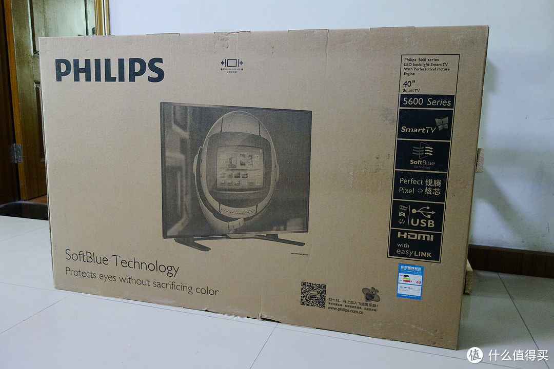 老牌新作：Philips飞利浦 40PFF5650/T3 净蓝护眼智能电视