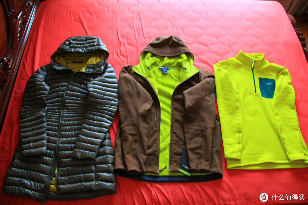 人肉海淘第一波：Arc'teryx 始祖鸟 Rho AR Zip Neck、Hyllus Hoody、Nuri Coat