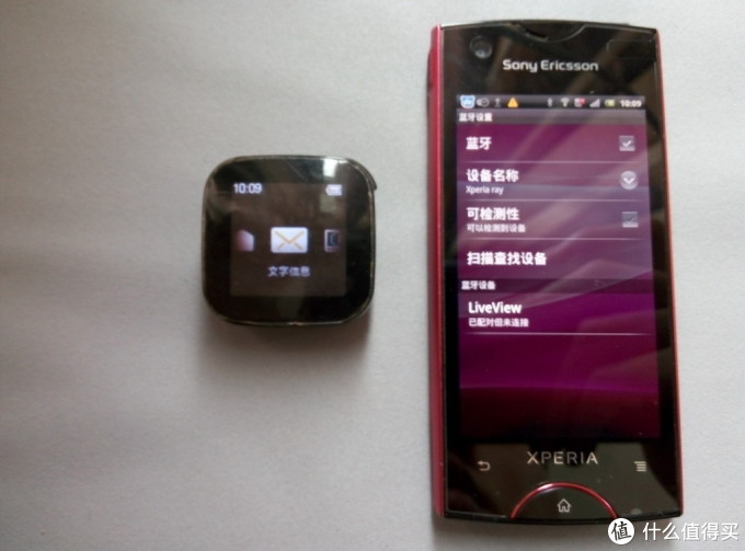 一次领先的”尝试“:Sony Ericsson LiveView 蓝牙手表