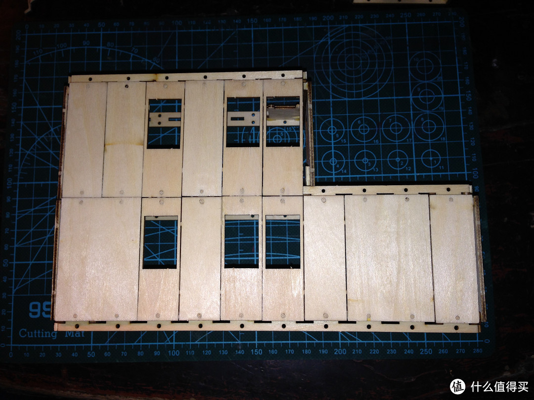 幽蓝之家木制现代模型组装小记