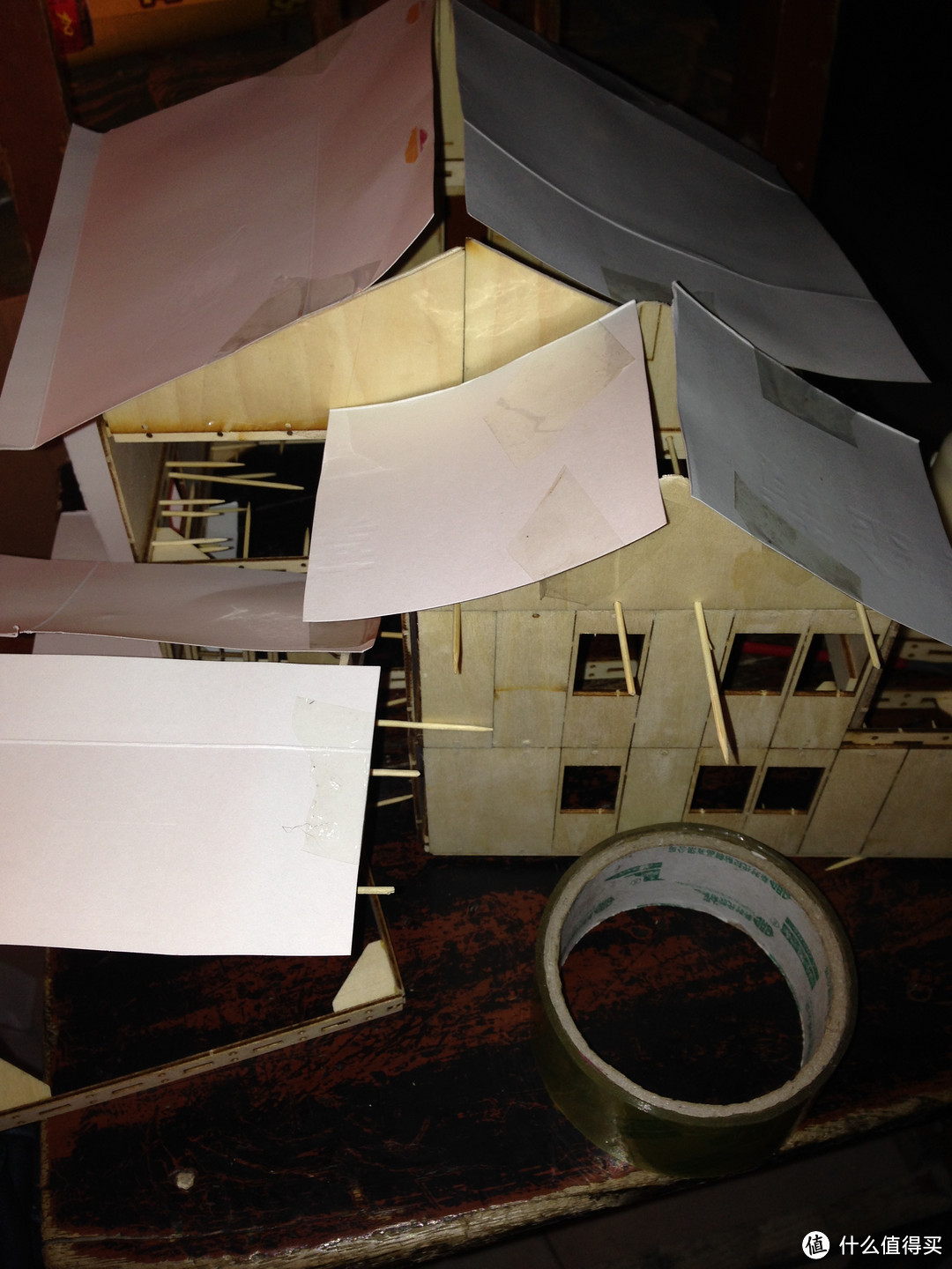 幽蓝之家木制现代模型组装小记