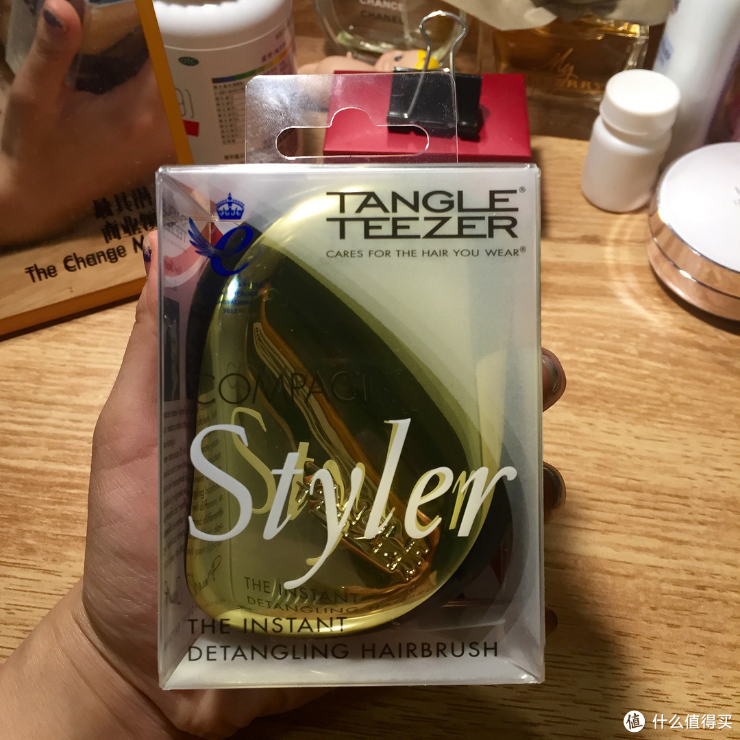 银泰拼单免运入手 Tangle Teezer 经典顺发梳