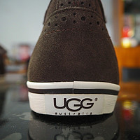 配我这千年寒冰脚：UGG australia Roxford TF 男款皮毛一体休闲板鞋