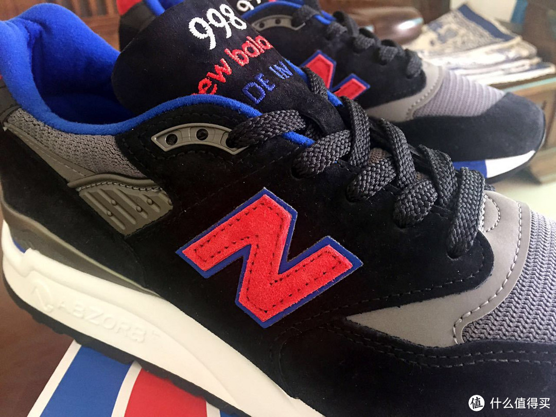 摇滚吉他：New Balance M998CBL 休闲运动鞋