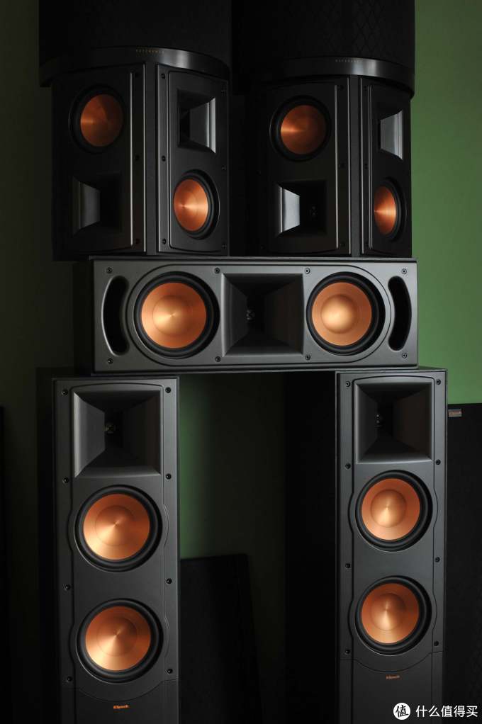 形英靓正帅:klipsch 杰士 参考级家庭影院 rf62_音响_什么值得买