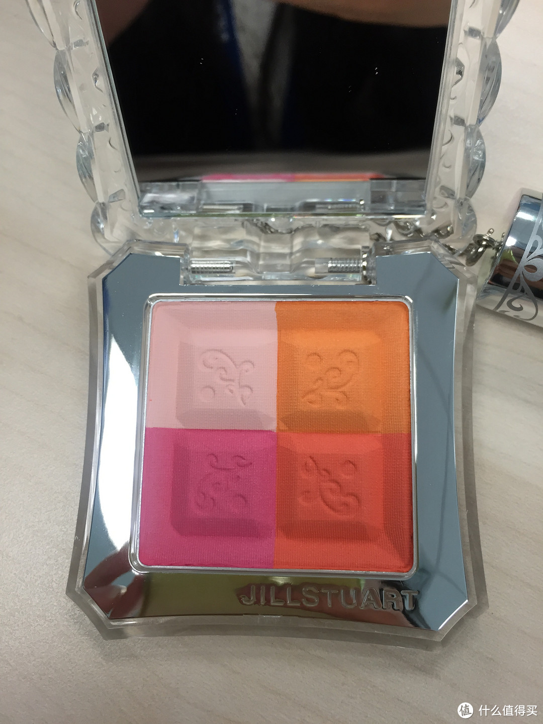 每个女人都应该是公主：Jill Stuart  mix blush compact N 四色腮红