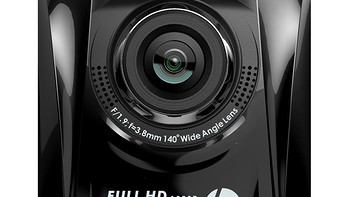 140度广角 + 1080P视频：HP 惠普 推出 F500 行车记录仪