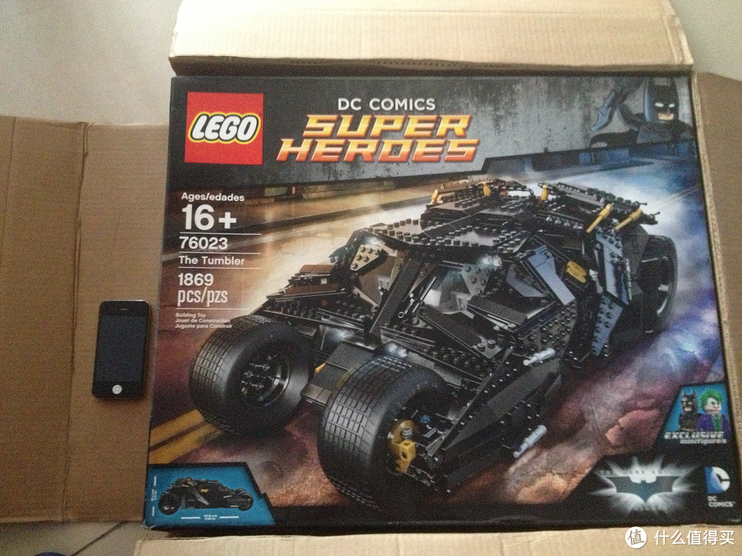 LEGO 乐高 超级英雄系列 The Tumbler 蝙蝠侠 蝙蝠战车 76023