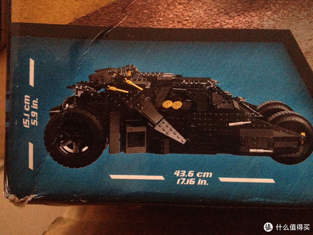 LEGO 乐高 超级英雄系列 The Tumbler 蝙蝠侠 蝙蝠战车 76023