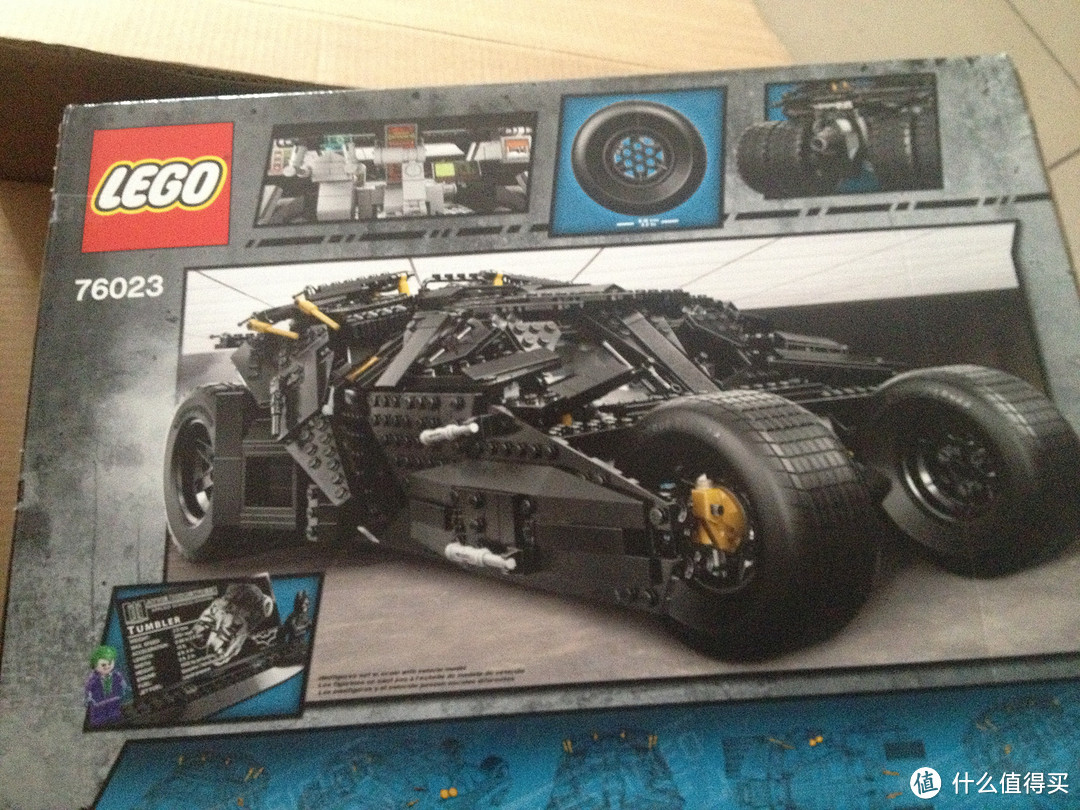 LEGO 乐高 超级英雄系列 The Tumbler 蝙蝠侠 蝙蝠战车 76023