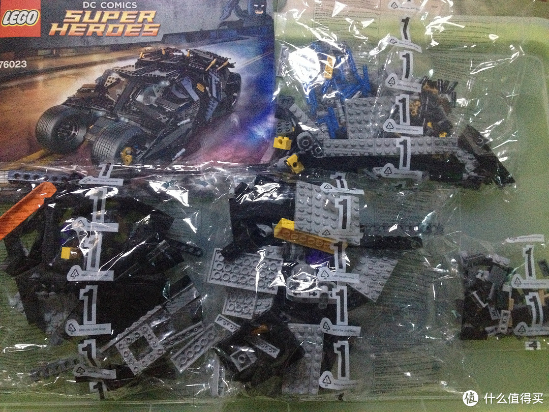 LEGO 乐高 超级英雄系列 The Tumbler 蝙蝠侠 蝙蝠战车 76023