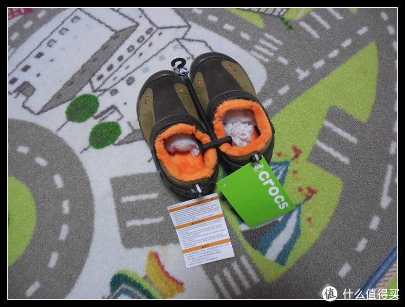 反季囤好货之三:Crocs 卡骆驰 Dawson S-O Lined Slip-On 儿童皮拖鞋