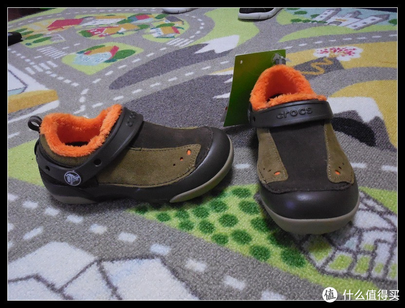 反季囤好货之三：Crocs 卡骆驰 Dawson S-O Lined Slip-On 儿童皮拖鞋