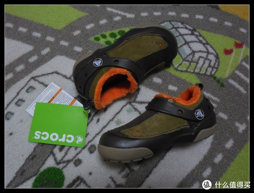 反季囤好货之三：Crocs 卡骆驰 Dawson S-O Lined Slip-On 儿童皮拖鞋