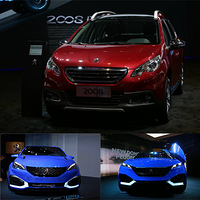 两款概念车领衔：PEUGEOT 标致 2015上海国际车展 参展车型一览