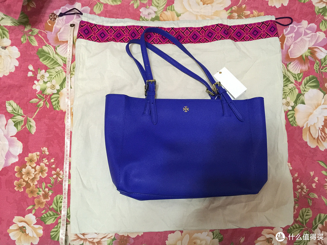 努力工作买包包！入手 Tory Burch York Saffiano Leather 手提包