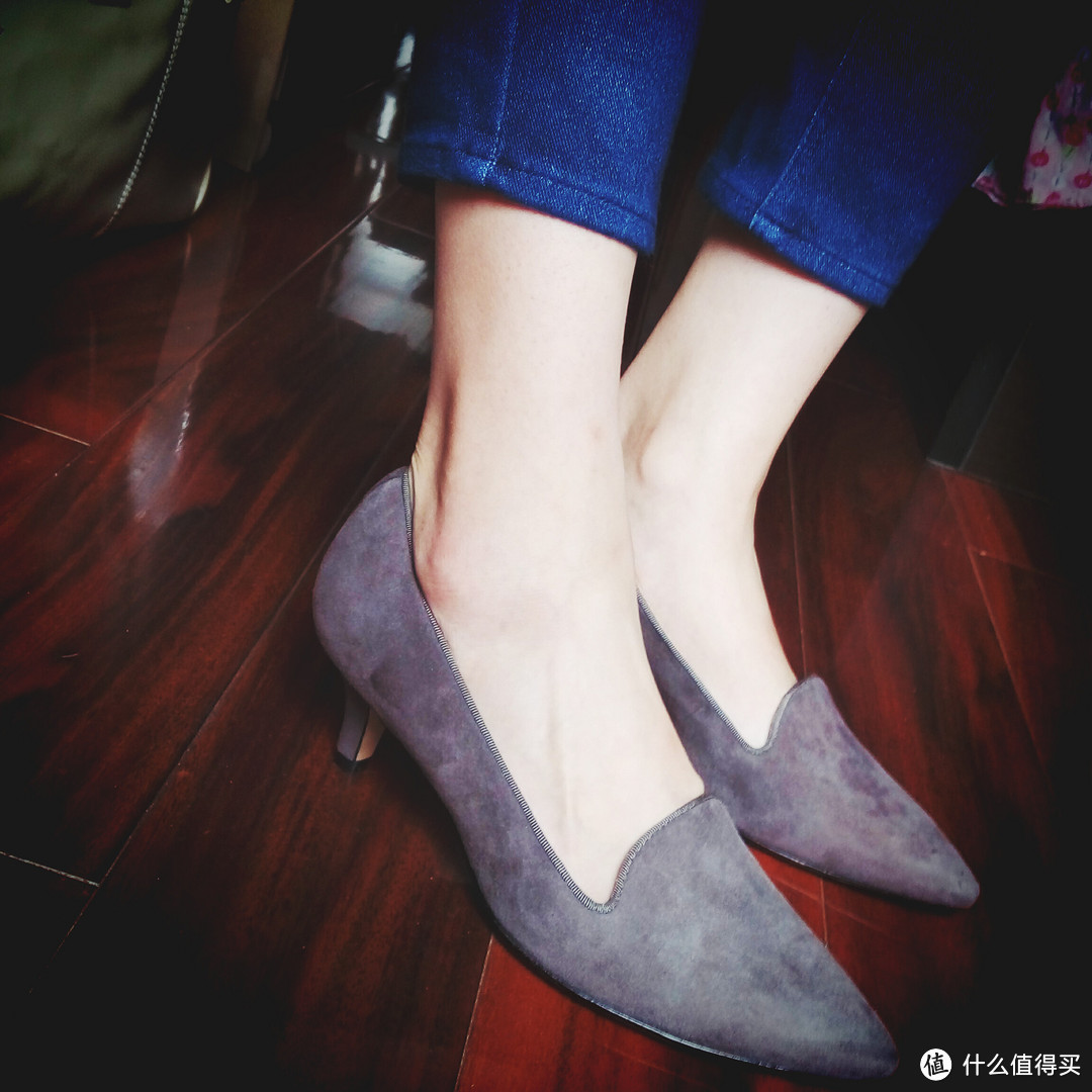 Clarks 其乐 Sage Elfin 女款真皮高跟鞋