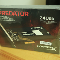 金士顿 HyperX Predator 系列 240G PCIe 固态硬盘使用总结(接口|性能|挡板)