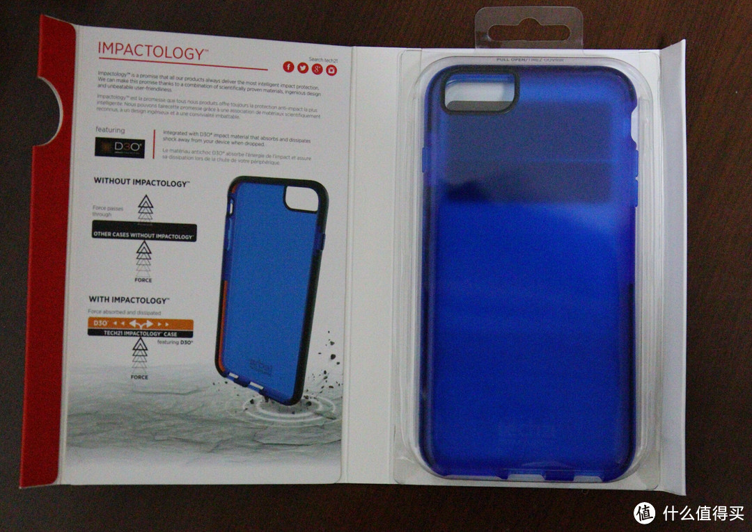 Tech21 Classic Shell for iphone6 Plus防摔透明保护壳