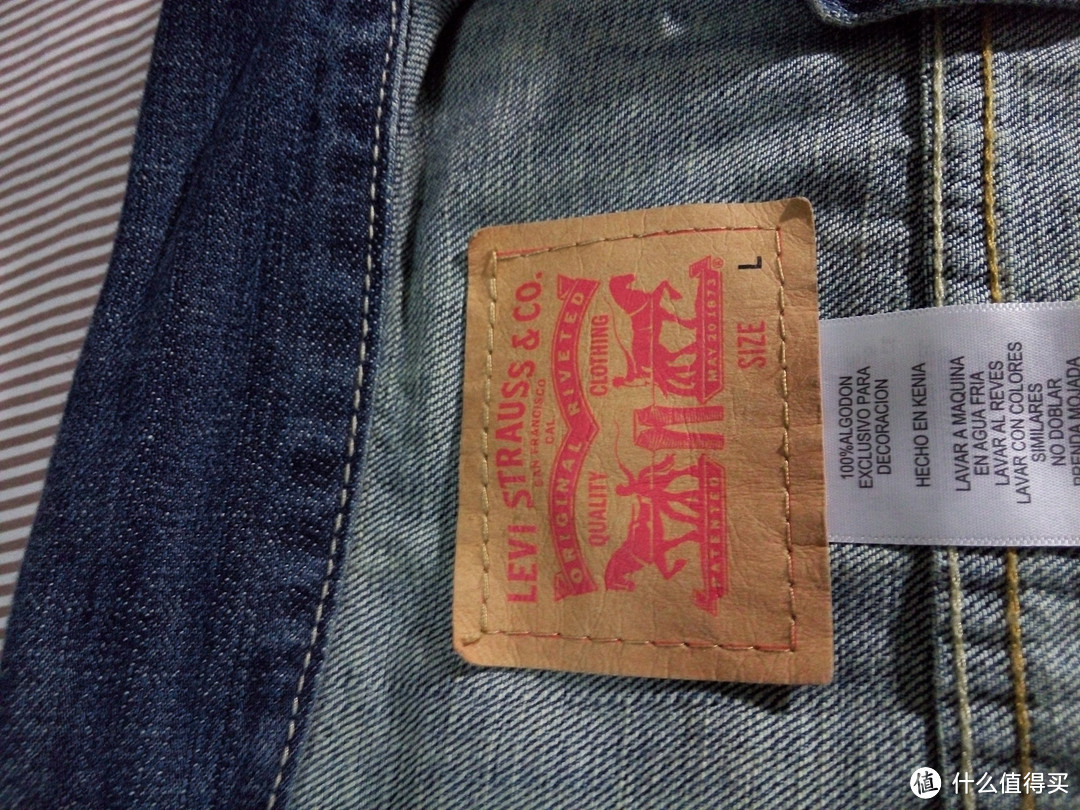 Levi's 李维斯童装牛仔衣晒单及尺码建议