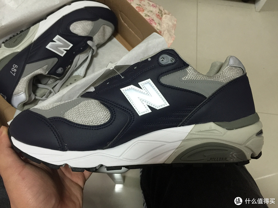 美亚3折入手new balance M587 男款复古跑鞋 美产