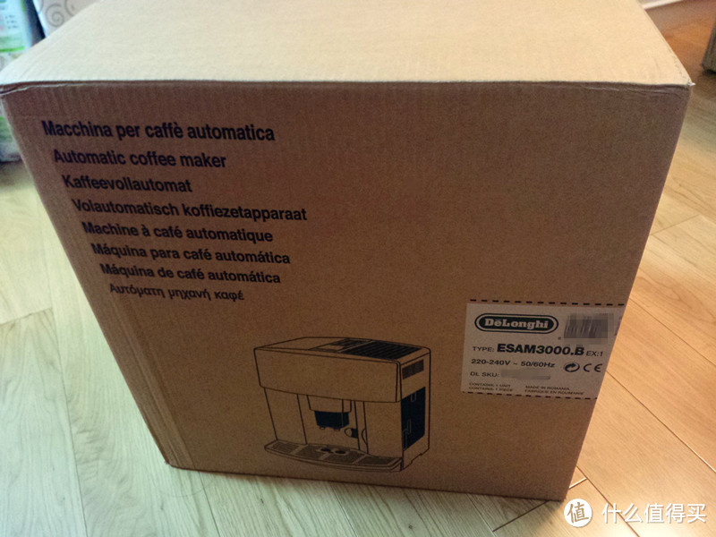 DeLonghi 德龙 ESAM3000 全自动咖啡机附computeruniverse购物心得