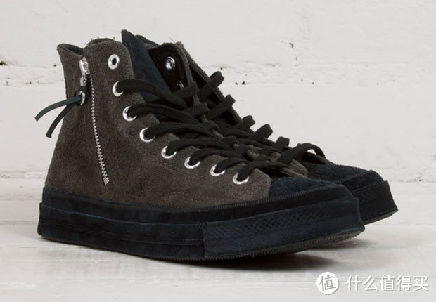 仿麂皮 侧拉链：匡威 Chuck Taylor All Star’ 70复古系列Suede Zip上市