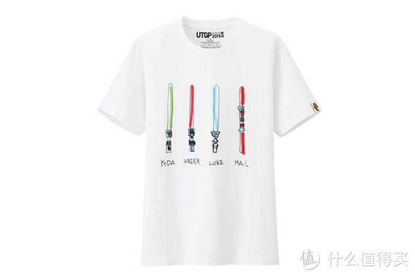 款式众多任你选：UNIQLO 优衣库 联手Star Wars 推出2015春夏联名服饰