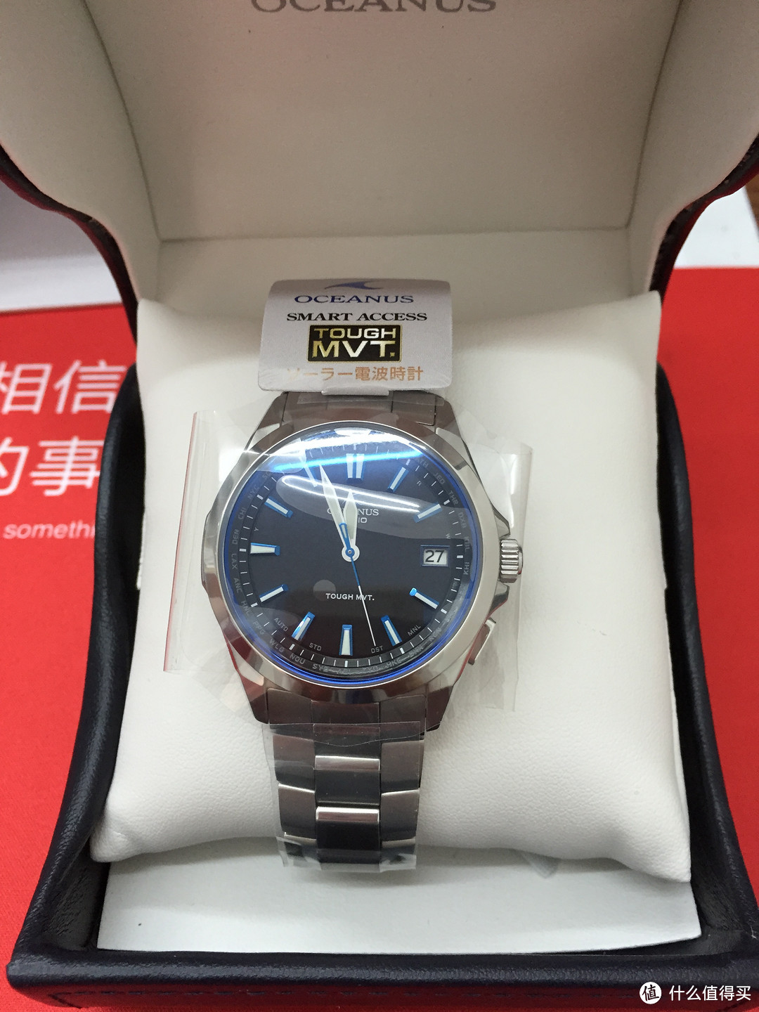 CASIO 卡西欧海神 OCW-S100-1AJF 男款光动能腕表