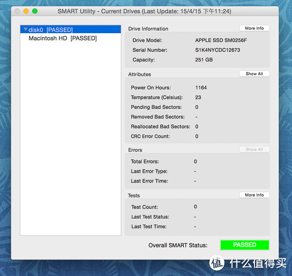 Macbook Pro 更换 512G PCI-E SSD 经历