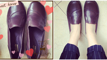 小晒冬季买的3双(ECCO+GEOX)+Clarks 其乐 Esha Haven Flat 单鞋