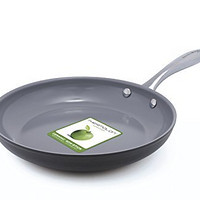 GreenPan Lima 3D I Love Eggs & Pancakes 9.5 Inch Hard Anodized Non-Stick Dishwasher Safe Ceramic Fry Pan