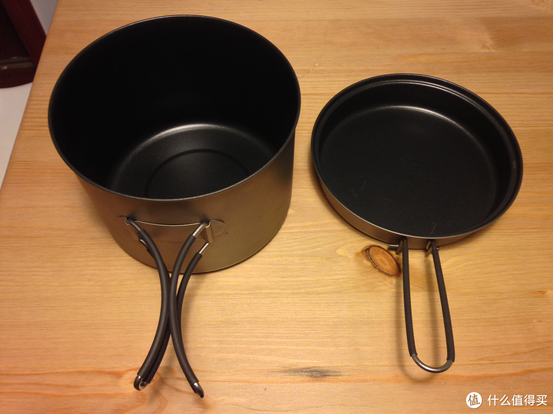 STOIC Ti 1.6L Pot + Fry Pan Set 户外钛锅