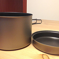 STOIC Ti 1.6L Pot + Fry Pan Set 户外钛锅
