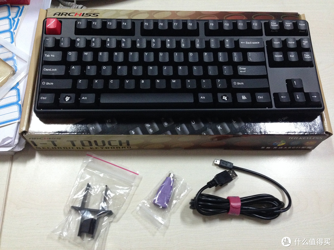 Archiss 87键茶轴 利奥博德 Leopold FC200R  机械键盘  开箱感受