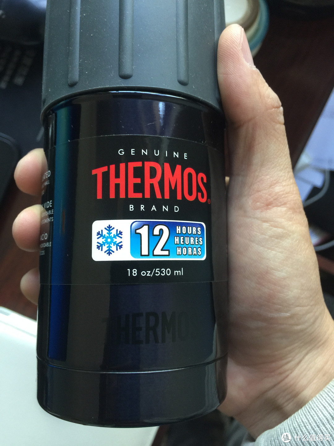 THERMOS 膳魔师 真空不锈钢运动水壶开箱以及简单评测