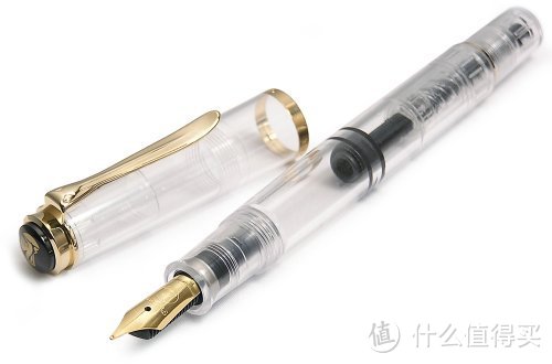 日亚下单，神速收货：Pelikan 百利金 EF笔尖透明钢笔