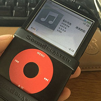 我的音乐装备：SONY 索尼 MDR-1A 耳机、Creative 创新5耳放和iPod Classic