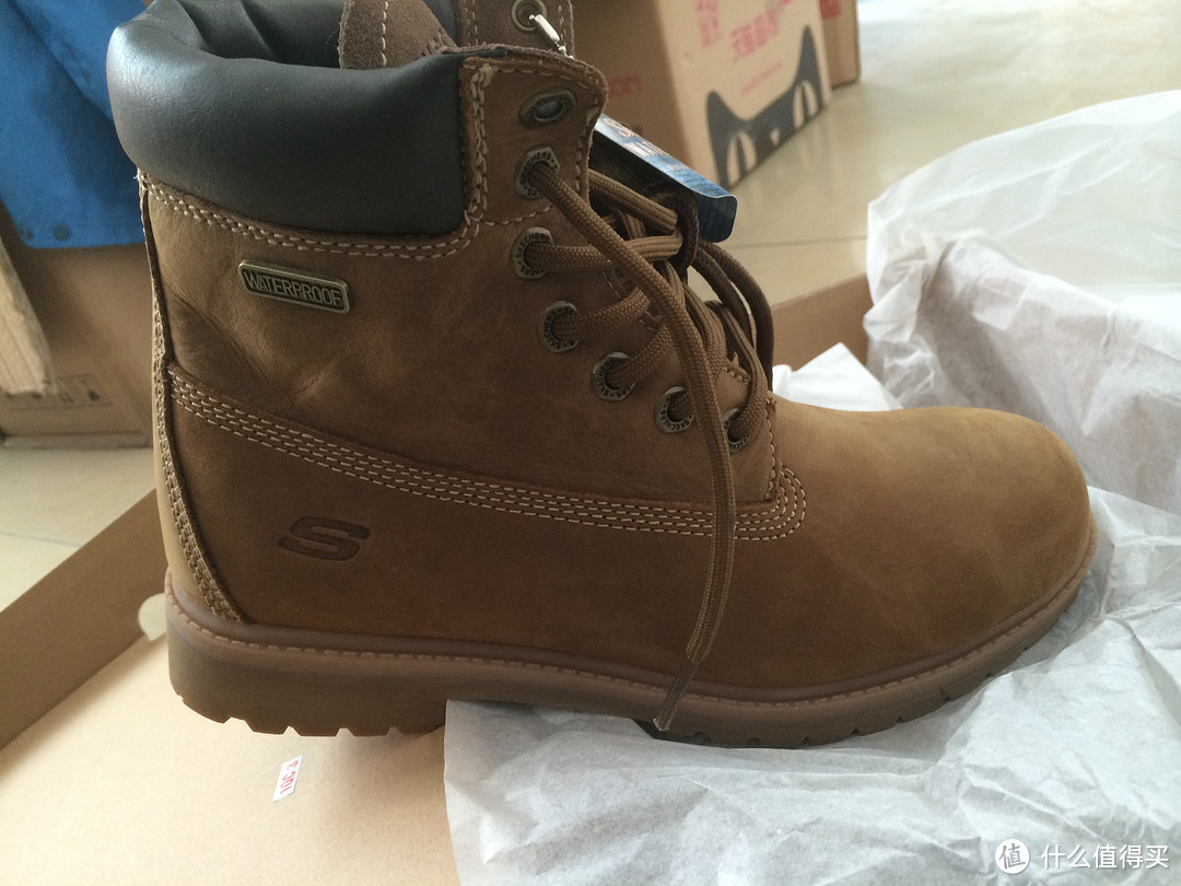 女鞋男穿的悲剧事件：Skechers 斯凯奇 Woodsy Engineer Boot  工装靴