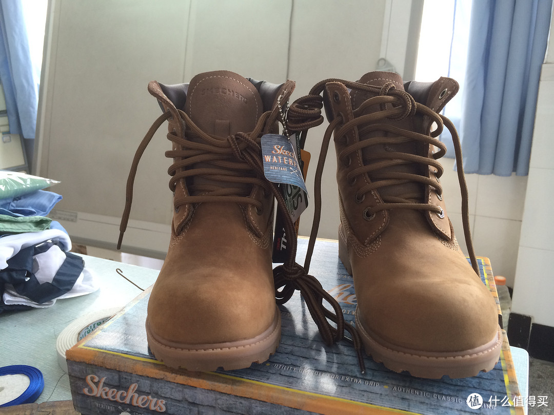 女鞋男穿的悲剧事件：Skechers 斯凯奇 Woodsy Engineer Boot  工装靴