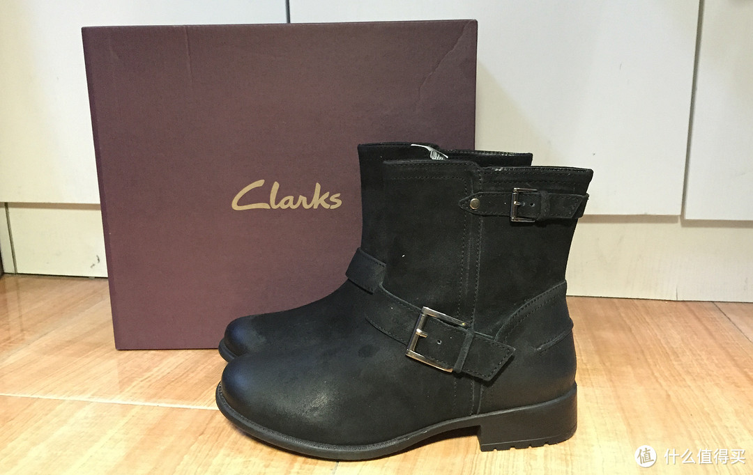 反季屯鞋：Clarks 其乐女士真皮短靴